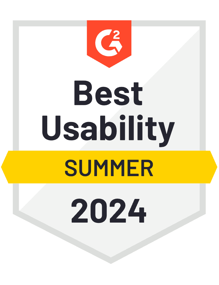 Best usability in Summer 2024