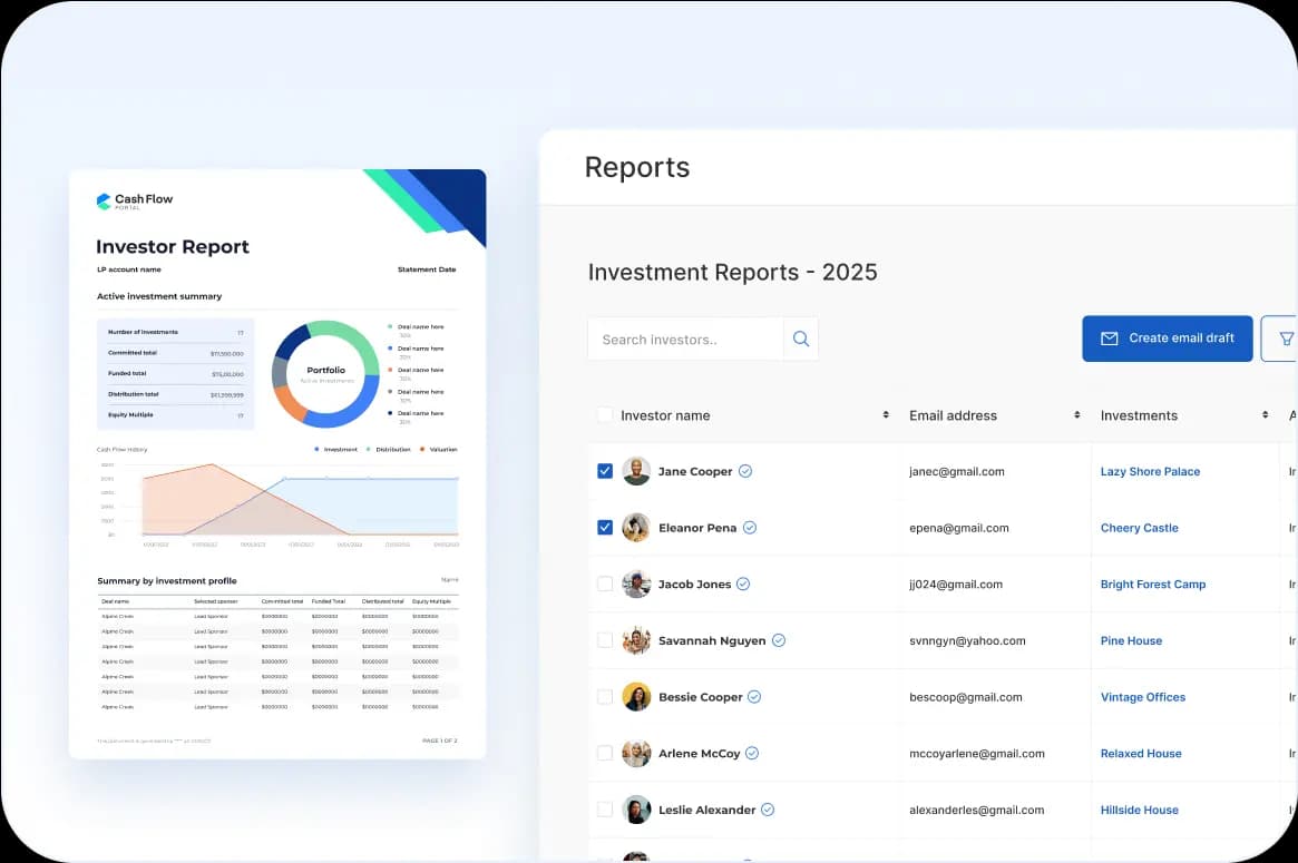 Propagate master fund communications