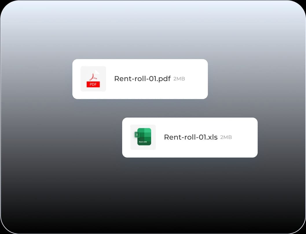 Handle messy PDF rent rolls without manual cleanup