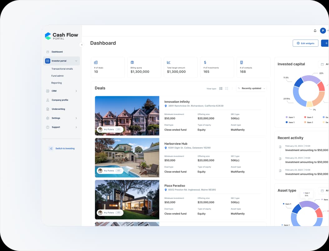 Unify portfolios in one view