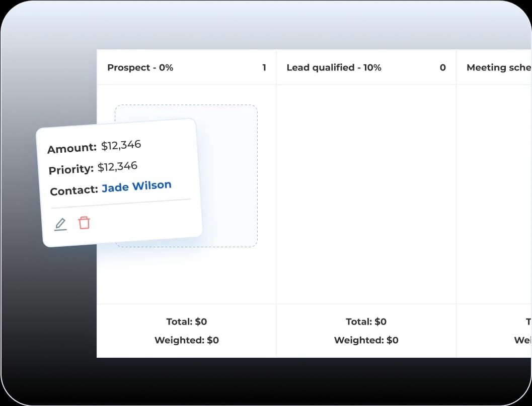 Manage the acquisition pipeline before a deal becomes a model